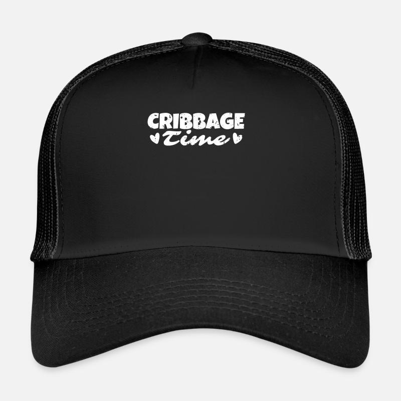 Cribbage Time Shirt Geschenk Trucker Cap