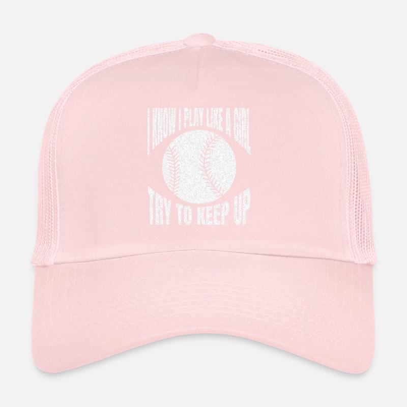 Baseball Baseballspielerin Baseballteam Baseballer Trucker Cap
