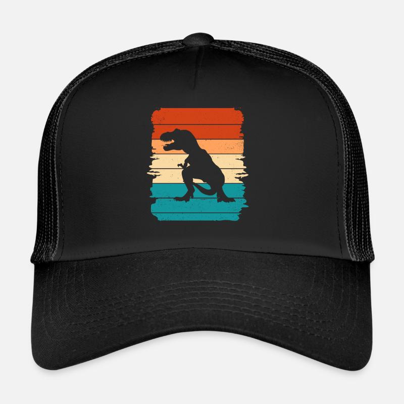 T-Rex - Trucker Cap - Schwarz/Schwarz