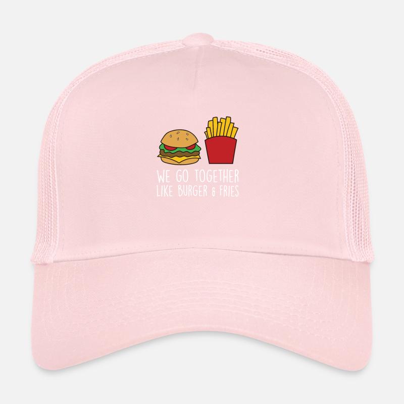 Funny Burger Quote Hamburger Cheeseburger Lover Trucker Cap