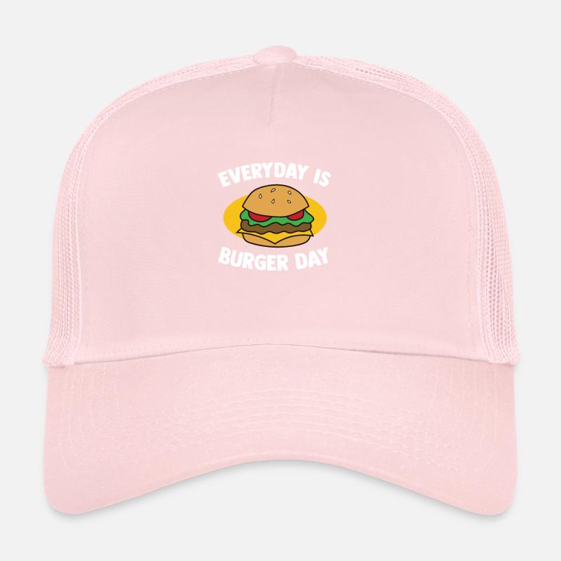 Funny Burger Quote Hamburger Cheeseburger Lover Trucker Cap