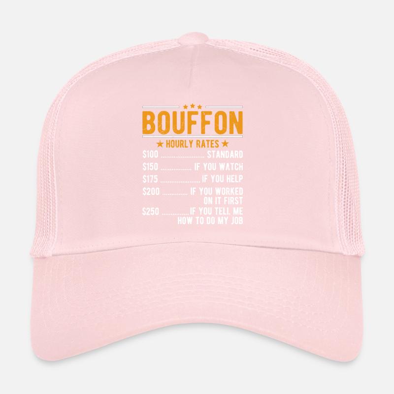 Bouffon hourly wage Trucker Cap