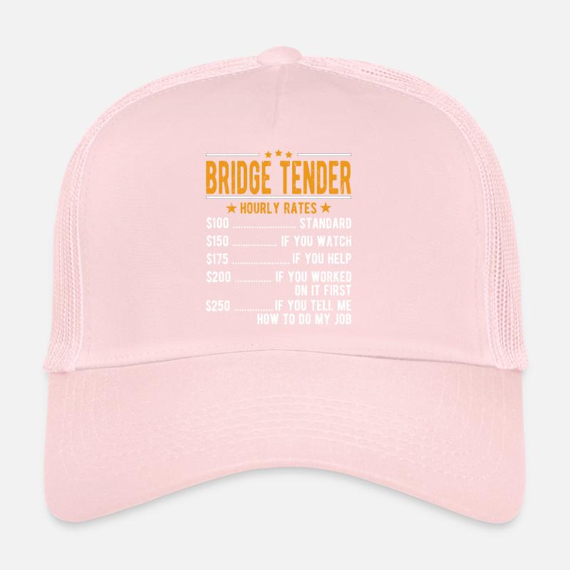 Bridge tender hourly wage Trucker Cap