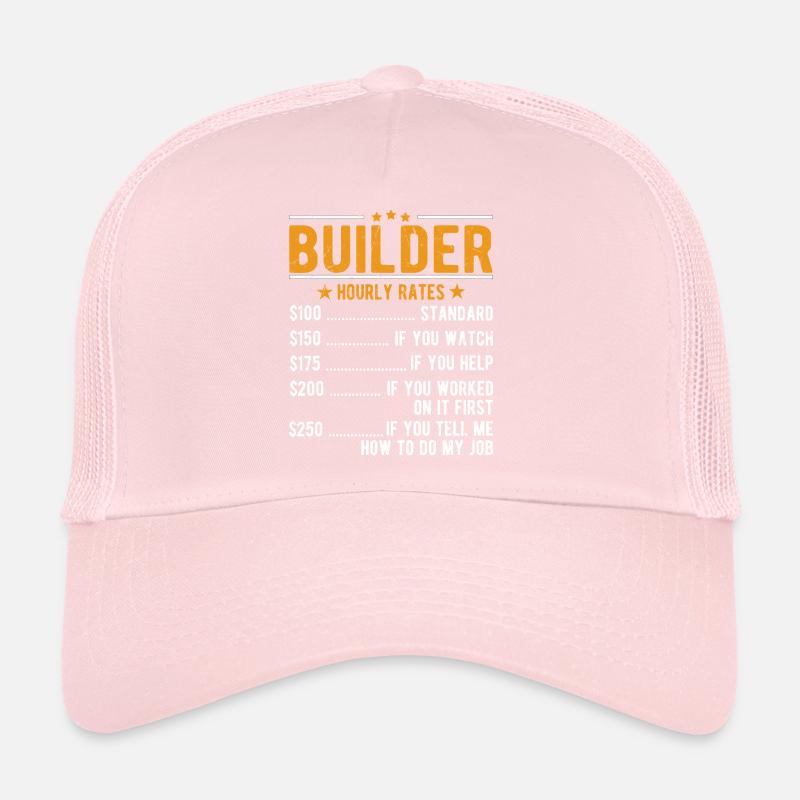 Client hourly wage Trucker Cap