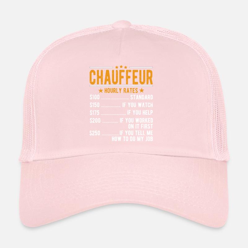 Chauffeur hourly wage Trucker Cap