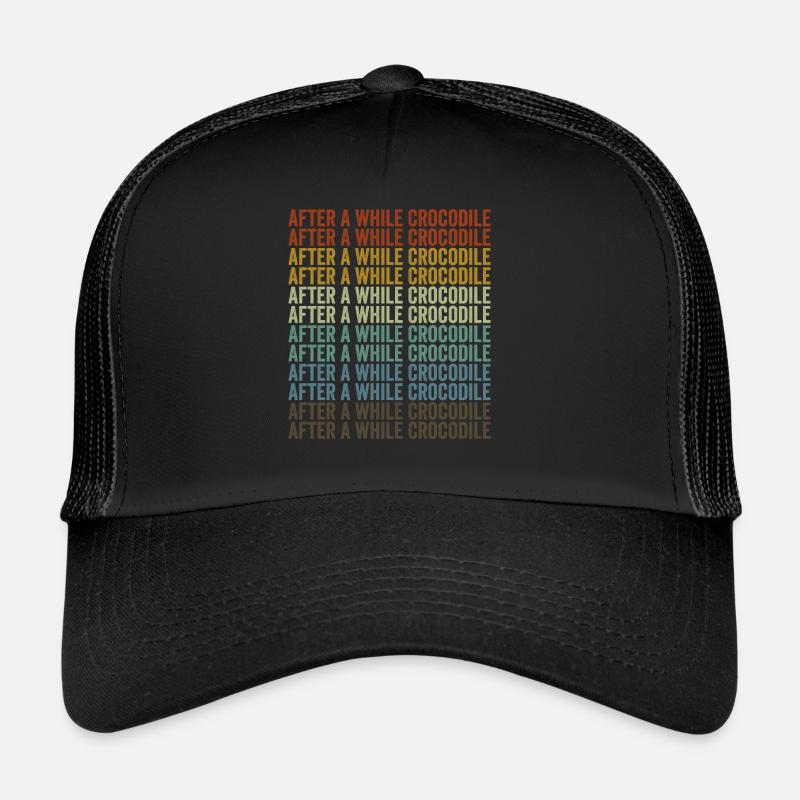 Après un certain temps, crocodile crocodile Casquette trucker 