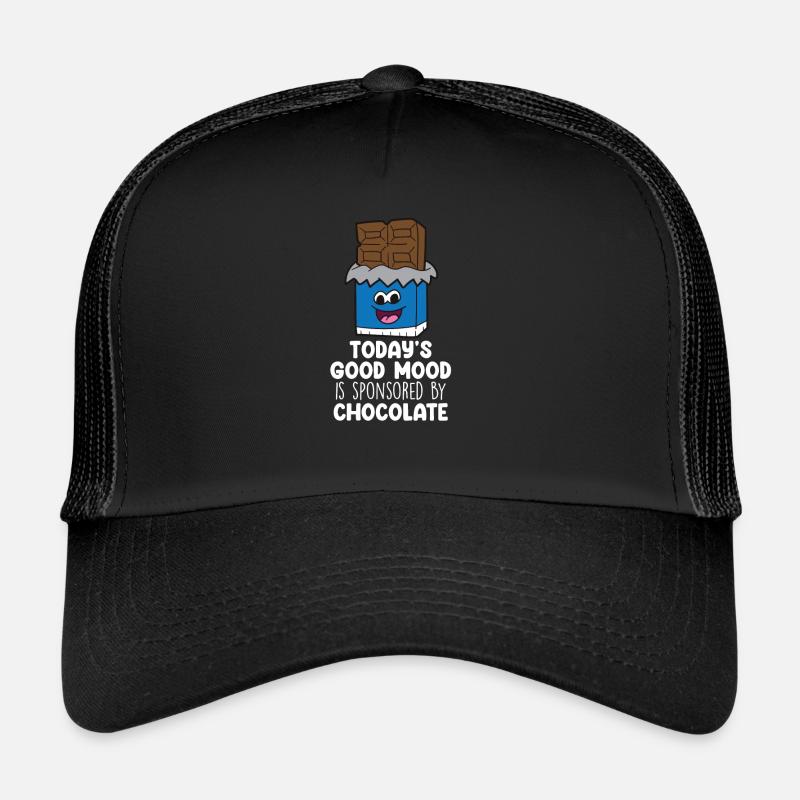 Chocolate Lover Tablettes de chocolat au lait Casquette trucker 