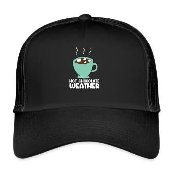 Chocolate Lover Chocolate Milk Chocolate Bars - Trucker Cap - black/black - Front
