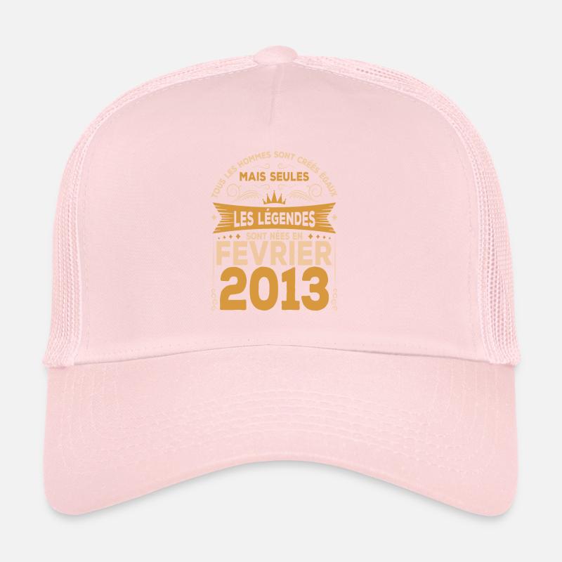 Les Légendes Sont Nées En Février 2013 Casquette trucker 