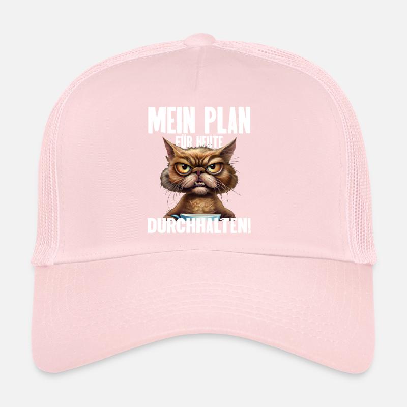 Mein Plan Für Heute Durchhalten! Trucker Cap