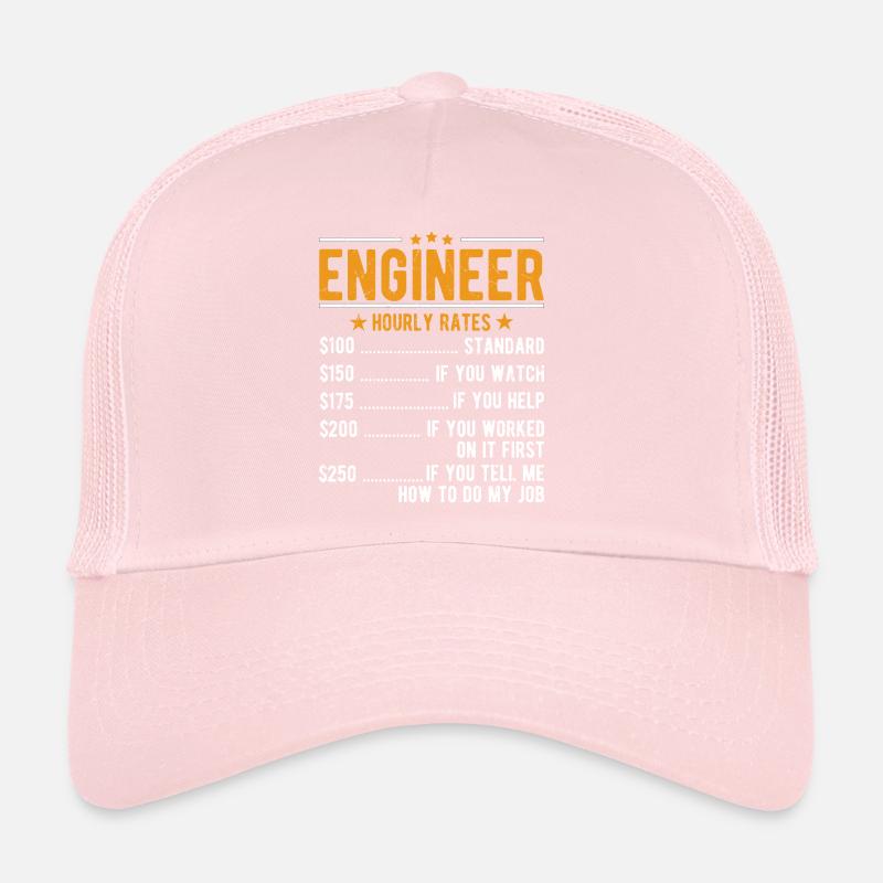 Technician hourly wage Trucker Cap