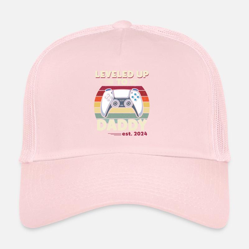 Leveled Up To Daddy Est. 2023 Controller Casquette trucker 