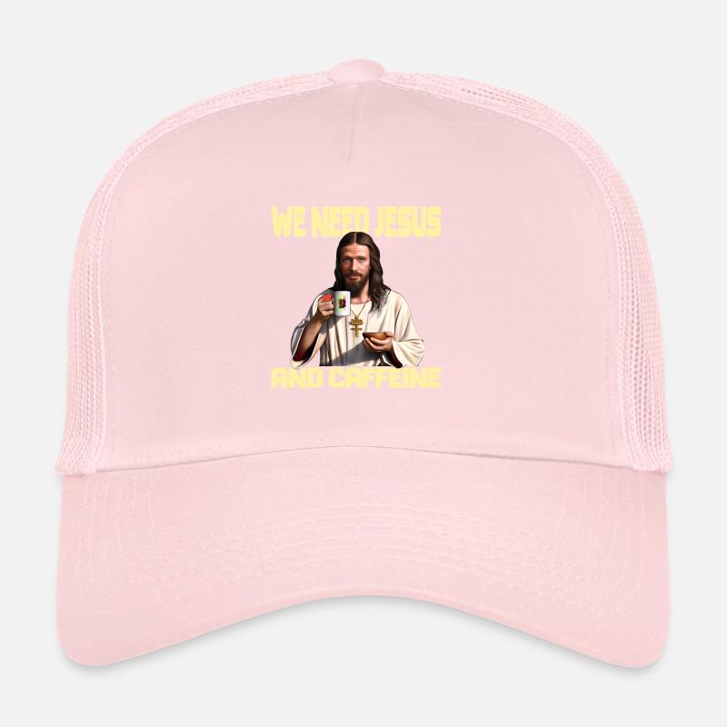 Coffee and Jesus Trucker Cap