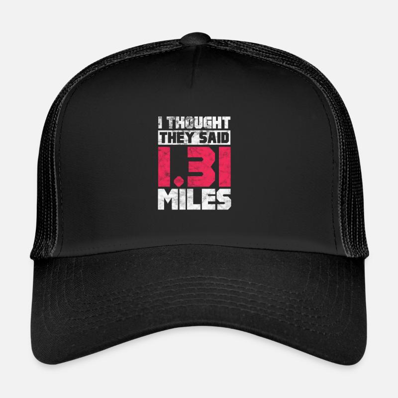 Laufen Läufer Jogging Joggen Läuferin Geschenk Trucker Cap