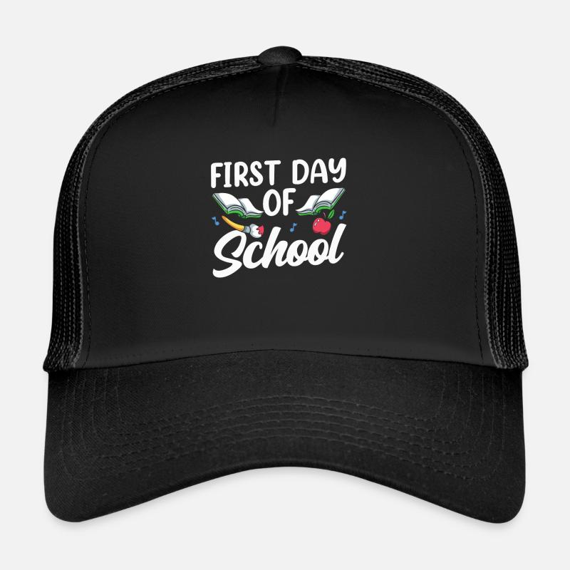 Erster Tag Der Schule Schulanfang Schulstart Trucker Cap