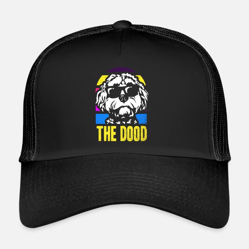 Le Dood Doodle Labradoodle Goldendoodle Casquette trucker 