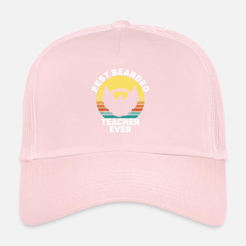 Bärtiger Lehrer Trucker Cap