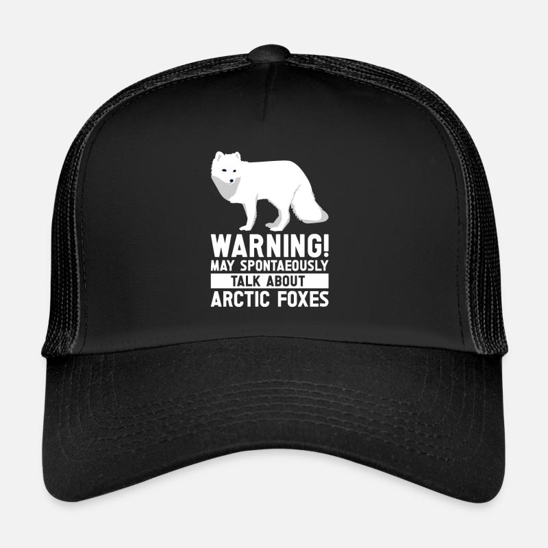 Artic fox lovers from Arctic fox Trucker Cap
