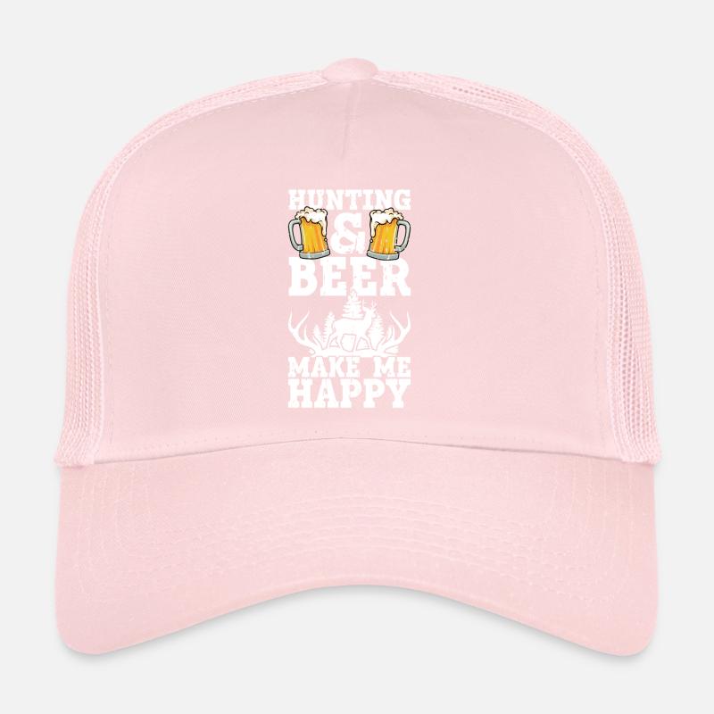 Chasse et bière Casquette trucker 