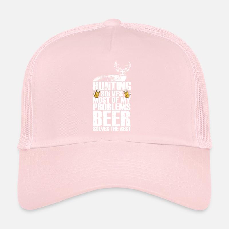 Chasse et bière Casquette trucker 