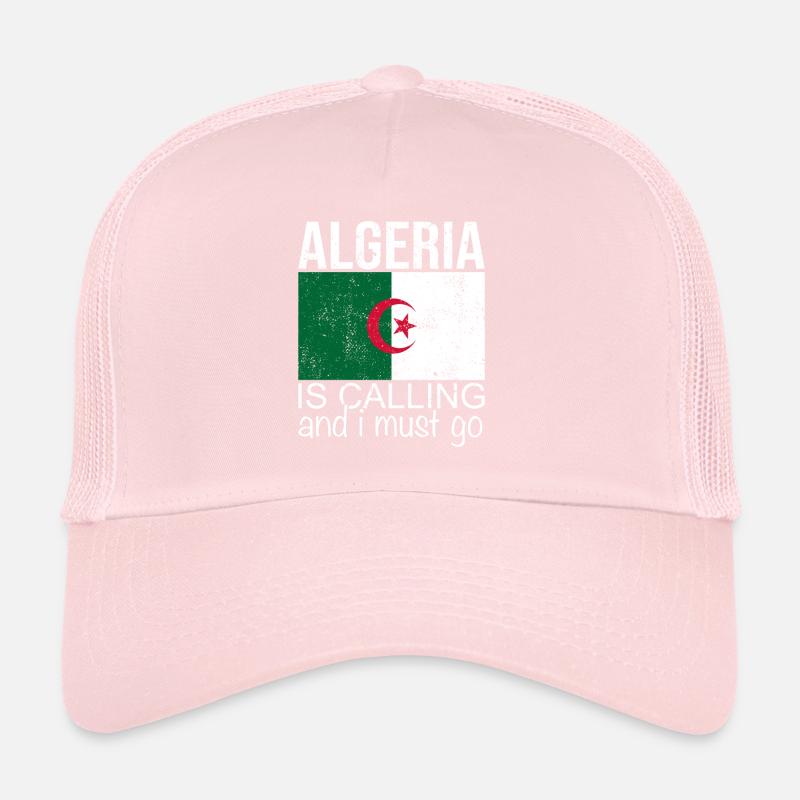 Algeria Slogan Trucker Cap