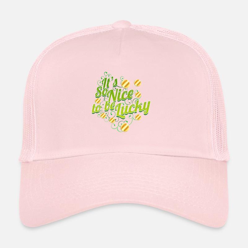C’est tellement agréable d’avoir de la chance le jour de la Saint-Patrick Casquette trucker 