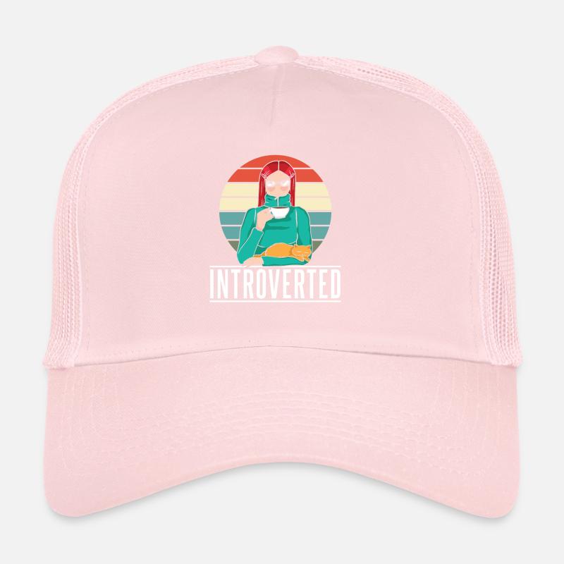Sarcasme introverti Introverti Timide Casquette trucker 