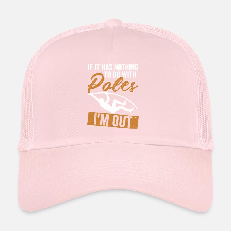 Stabhochsprung Stabhochspringen Trucker Cap