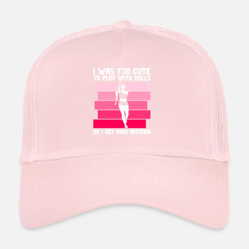 Stabhochsprung Mädchen Stabhochspringen Casquette trucker 