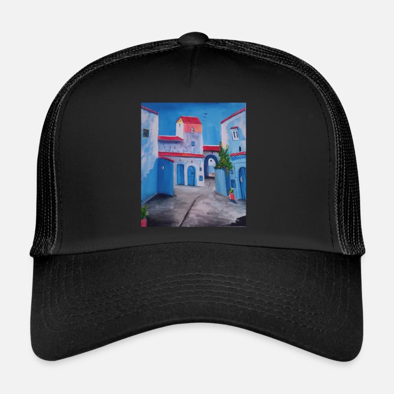 Chefchaoun die blaue Stadt Trucker Cap