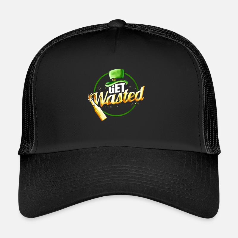 Leprechauns has GetWasted with Beer on St Trucker Cap