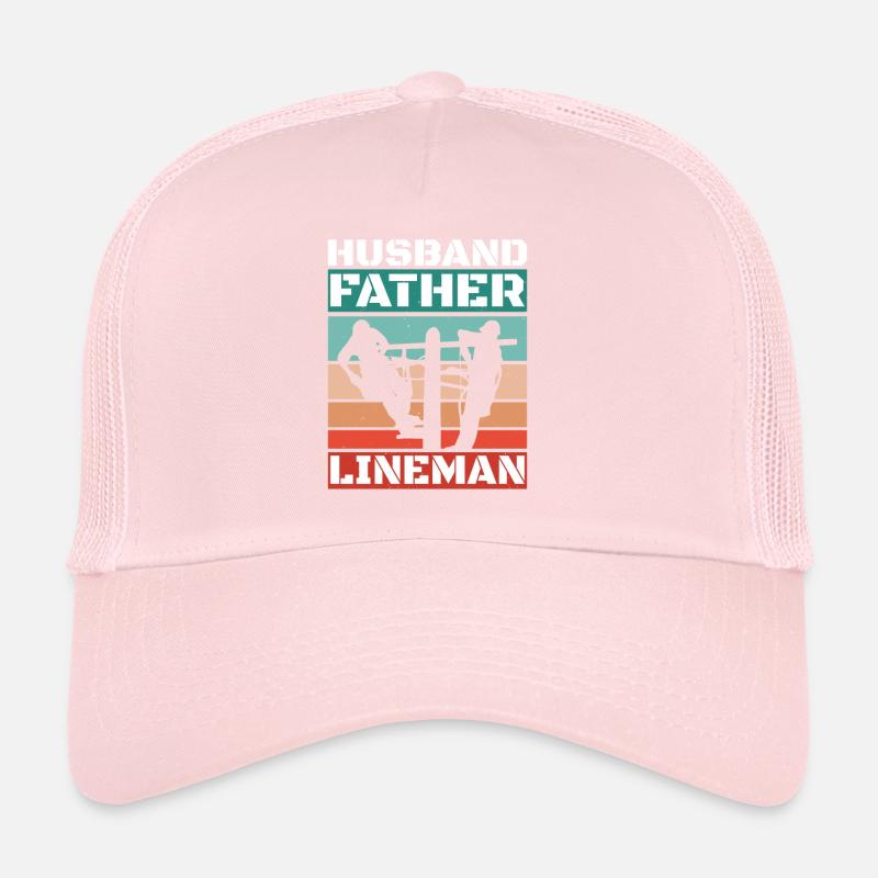Lineman Électricien de poteau électrique de câble électrique Casquette trucker 
