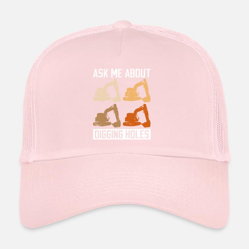 Baggerfahrer Bagger Casquette trucker 