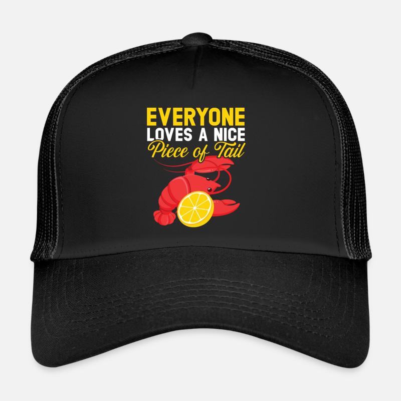 Tout le monde aime un beau morceau de homard à queue Casquette trucker 