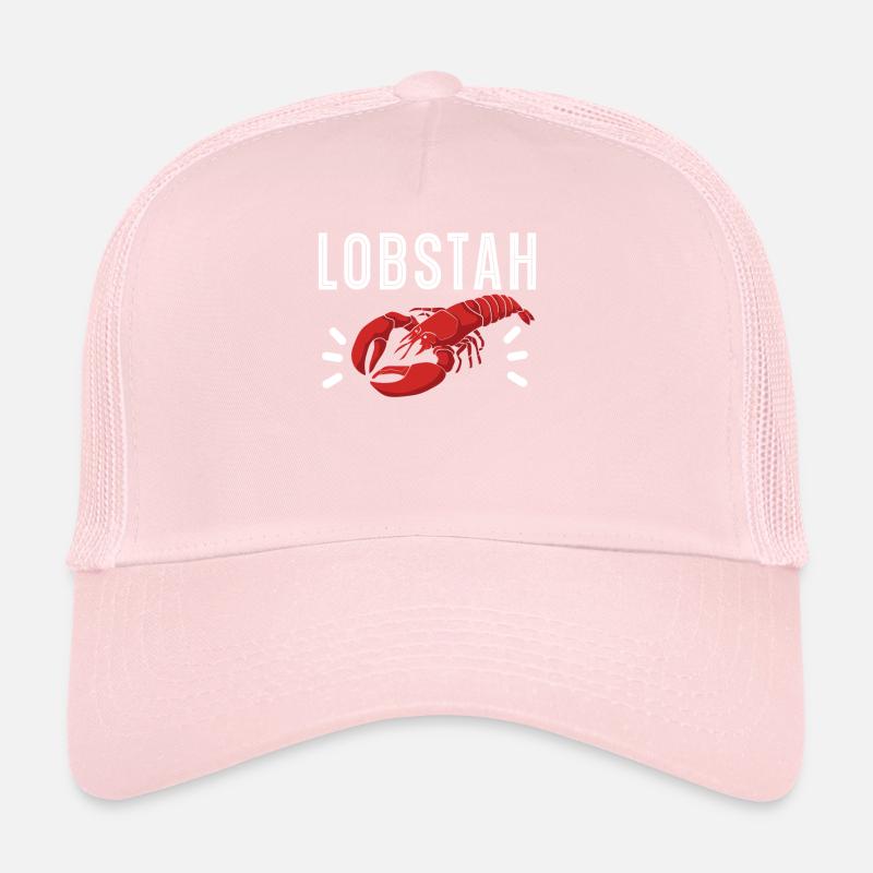 Lobstah Crawfish Eater Seafood Lobster Lover Casquette trucker 