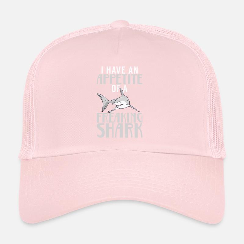 Cadeau de requin Amoureux des requins Casquette trucker 