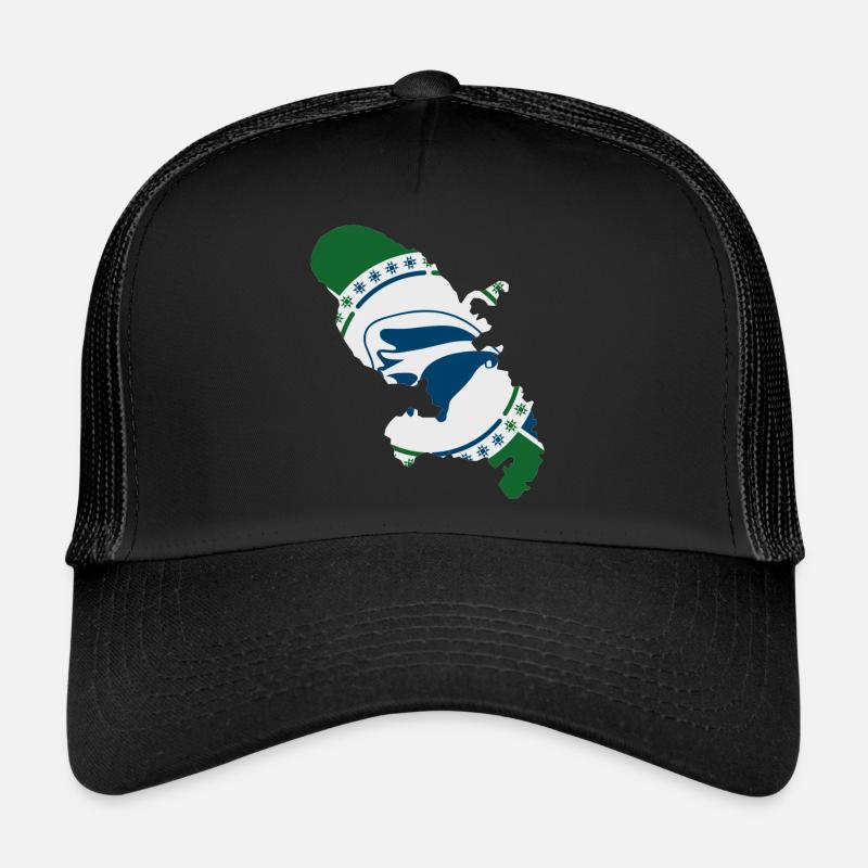 Stadtplan von Martinique Trucker Cap