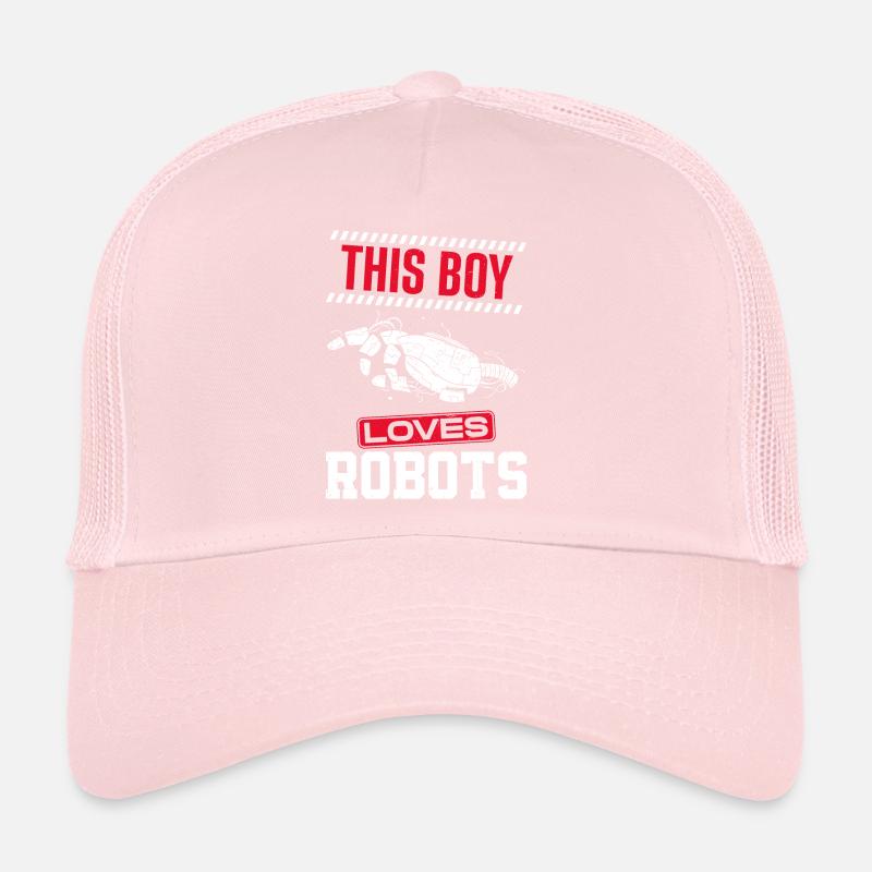Robot Robotique Ingénieur Garçon Ceci Casquette trucker 