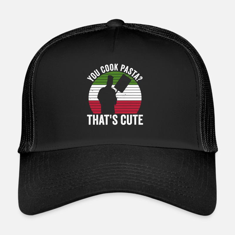 Pizza Italienischer Pizzabäcker Casquette trucker 