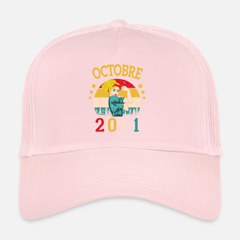 Octobre 2011 Anniversaire Vintage Idée Cadeau Casquette trucker 