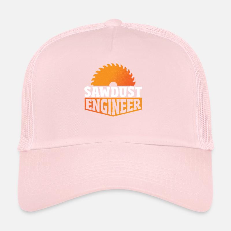 Ingénieur sciure de bois Menuisier Casquette trucker 