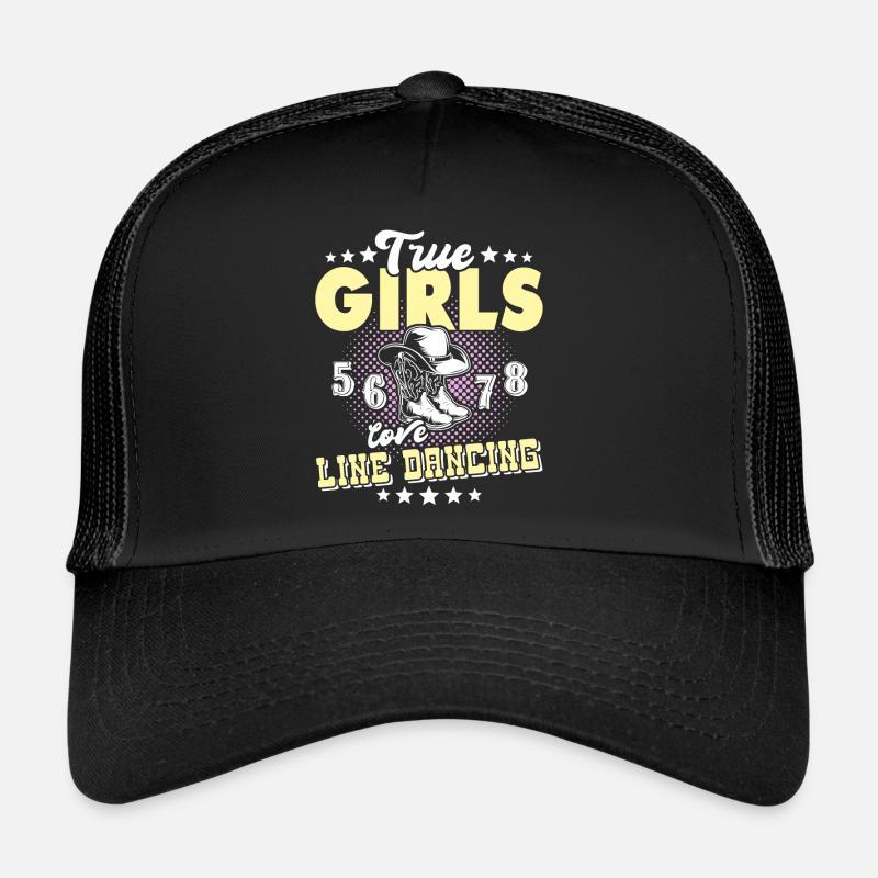 Line Dance Women Line Dancing - Trucker Cap - black/black