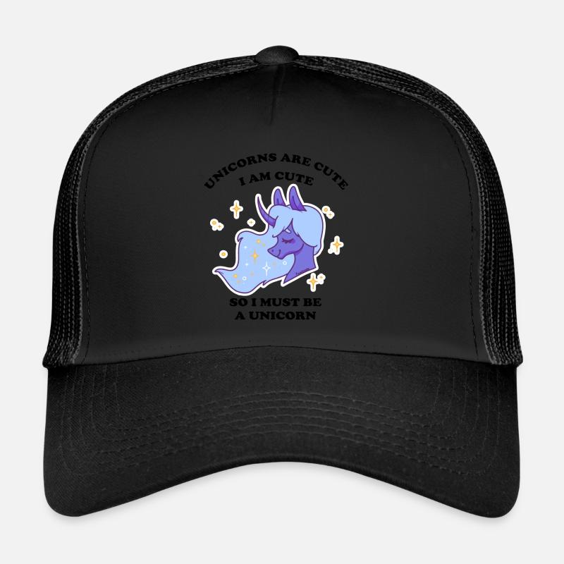 Licorne avec des étoiles Casquette trucker 