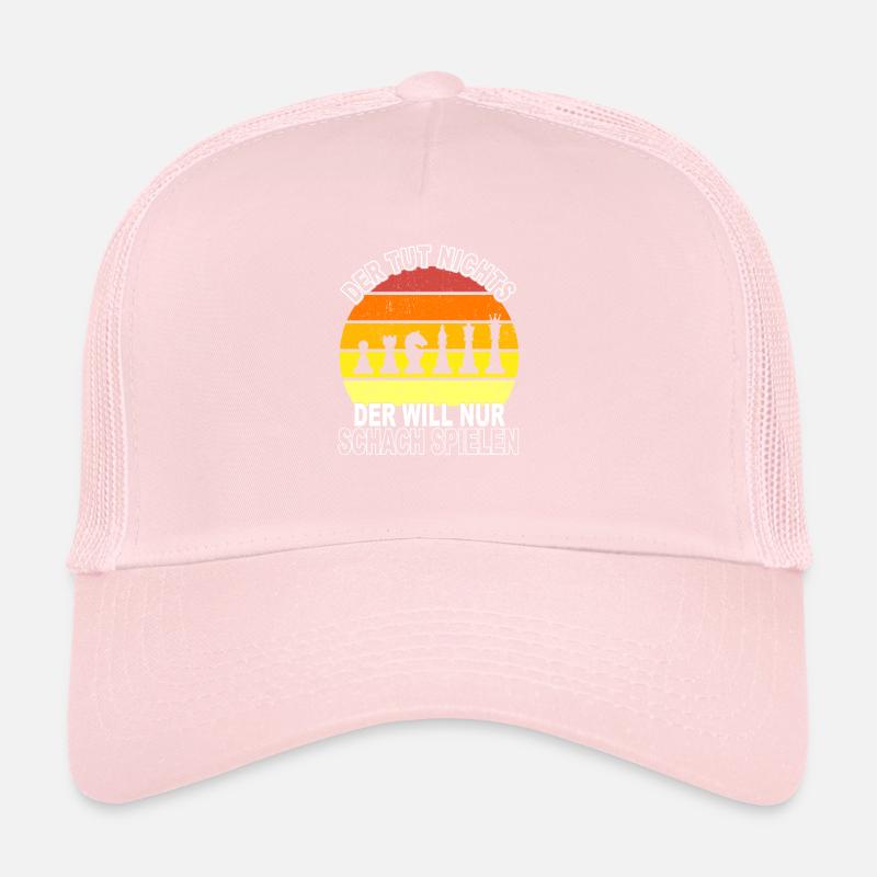 Schach Spruch Trucker Cap
