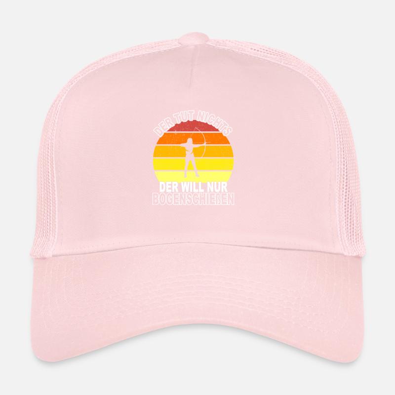 Bogenschießen Spruch Trucker Cap