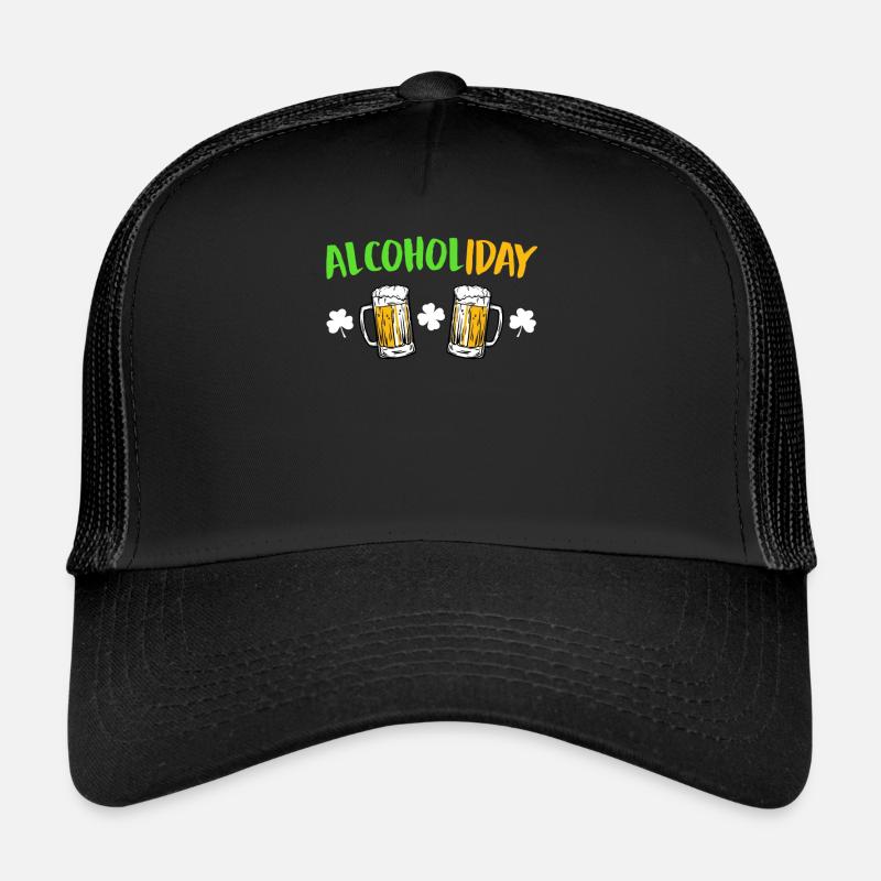 Alcoholiday St. Patricks Day Trucker Cap