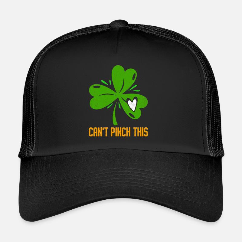 Je ne peux pas pincer ce trèfle Saint-Patrick Casquette trucker 
