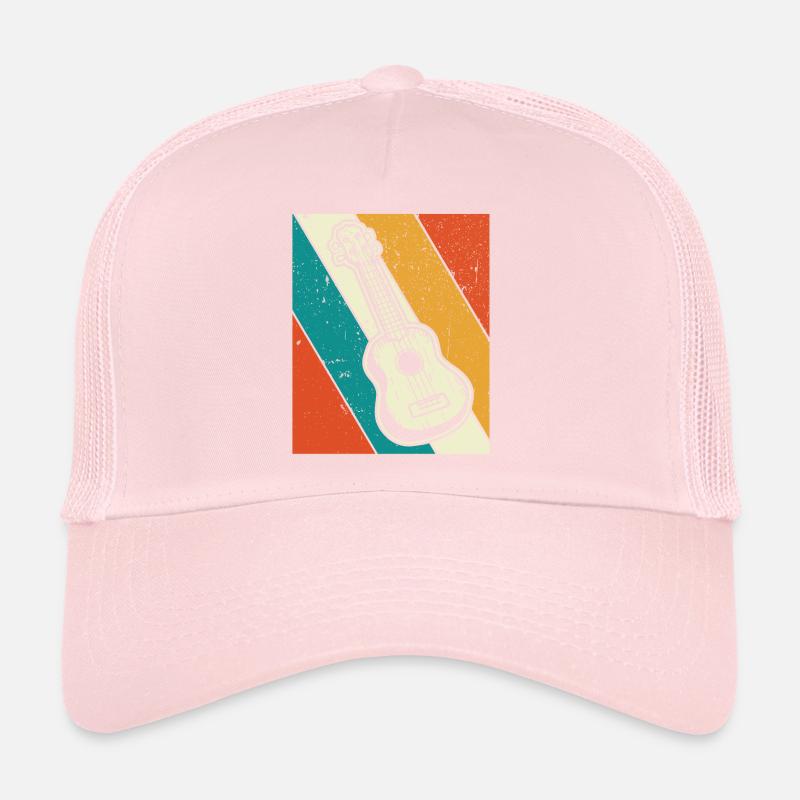 Ukulele Ukulele Player Ukulelist Trucker Cap