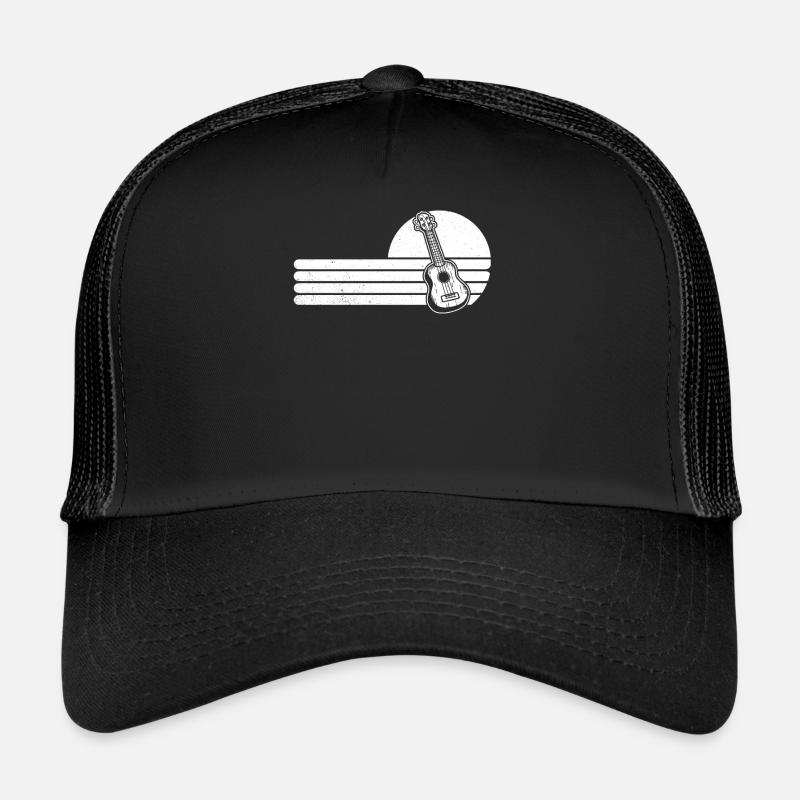 Ukulele Ukulele-Spieler Ukulelist Trucker Cap