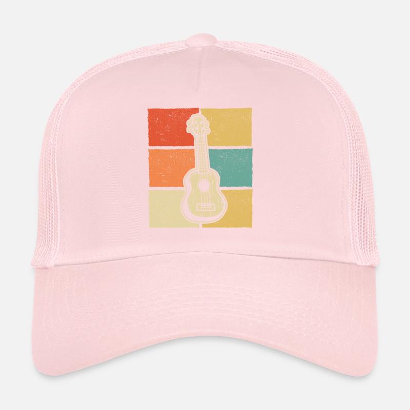 Ukulele Ukulele Player Ukulelist Trucker Cap